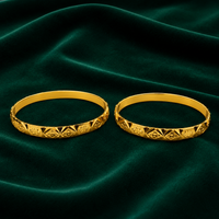 ✨ Floral Cutwork Bangles - 36.400 GM