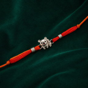 🧸 Teddy Silver Rakhi - 3.320 GM