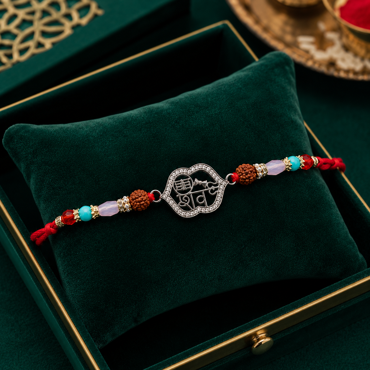 🕉️ Shiv Silver Rakhi