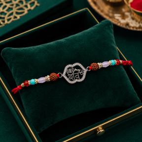 🕉️ Shiv Silver Rakhi