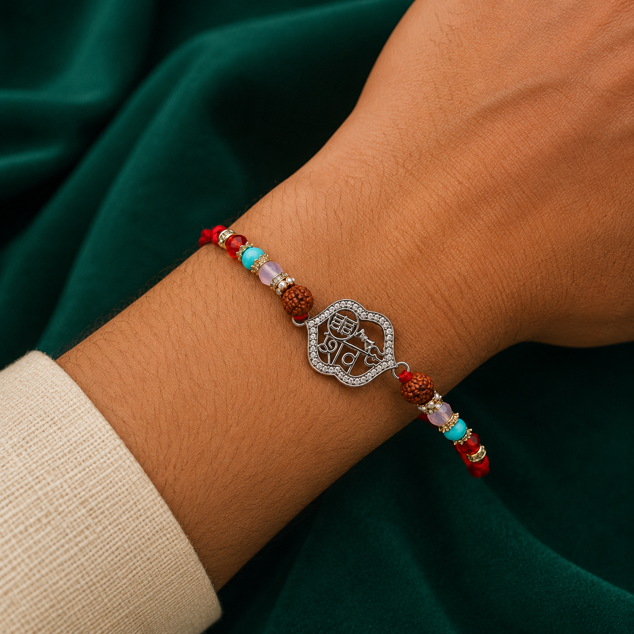 🕉️ Shiv Silver Rakhi