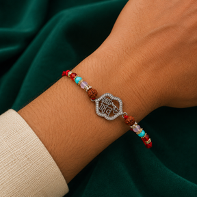 🕉️ Shiv Silver Rakhi