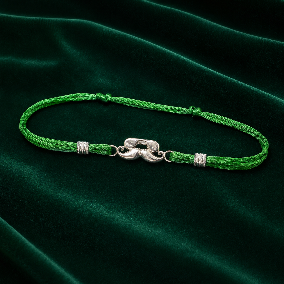 🧿 Nazar Silver Rakhi