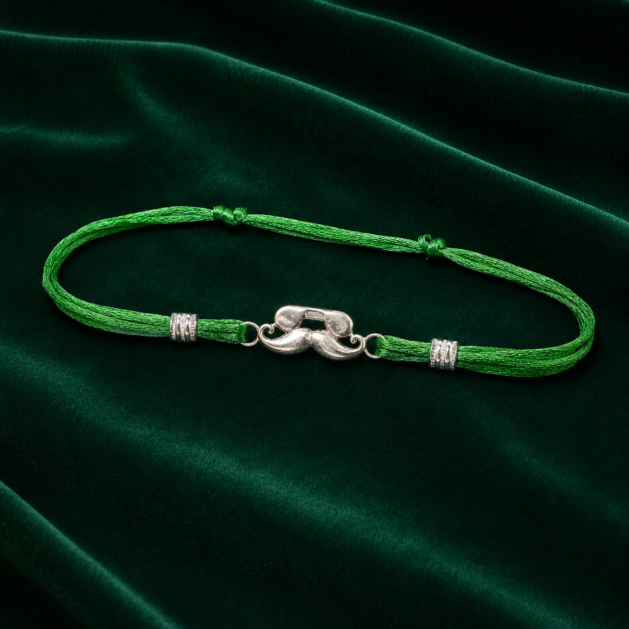 🧿 Nazar Silver Rakhi