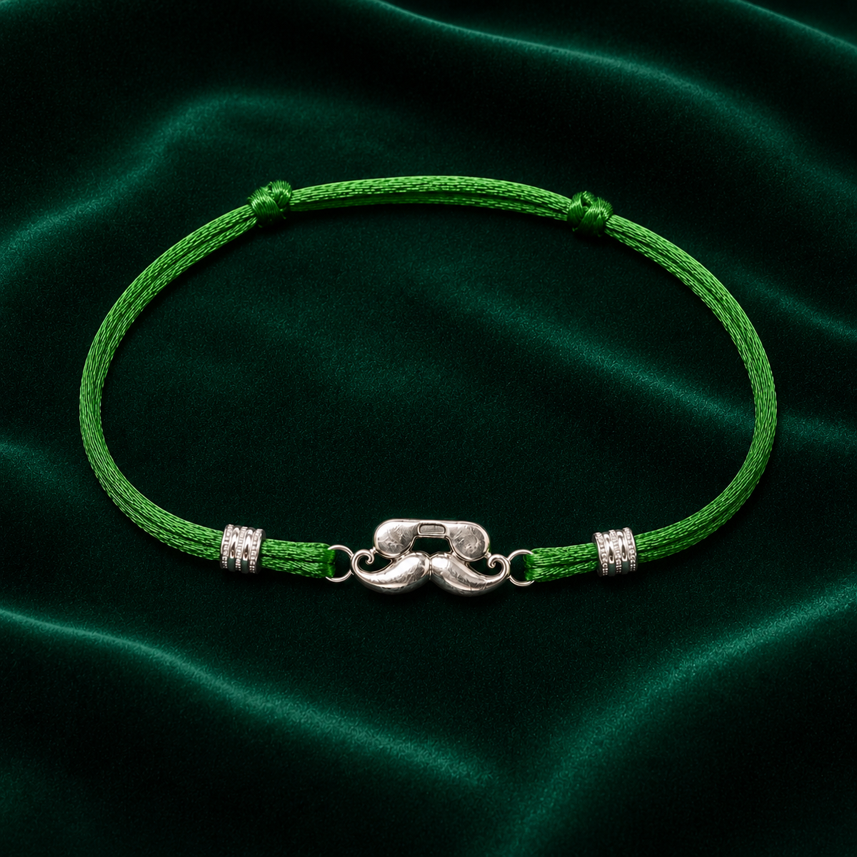 🧿 Nazar Silver Rakhi