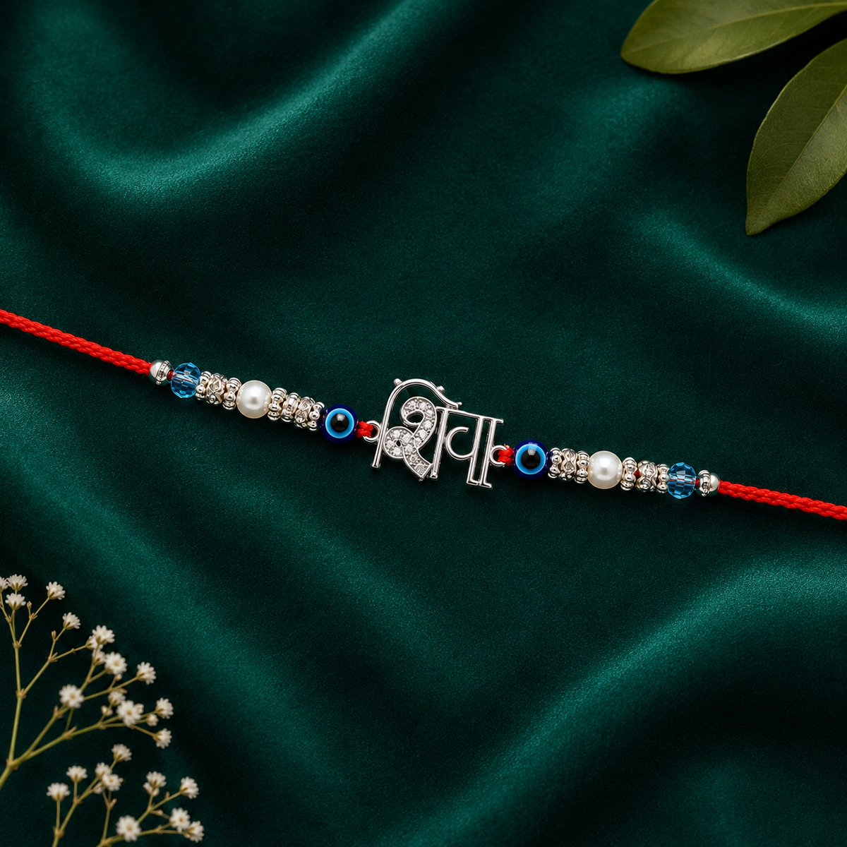 Silver shiva Rakhi