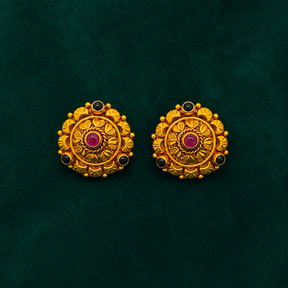 🌺 Ratnachakra Studs -6.870GM