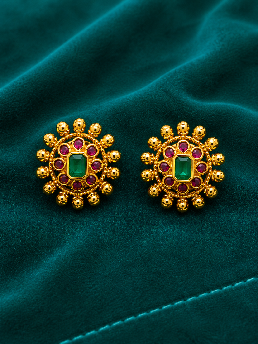 💚 Maragathamala Studs -4.970GM