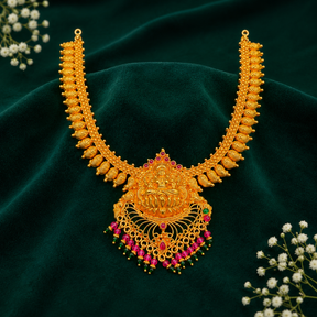🥭Lakshmi  Mavinkai Necklace -23.430GM