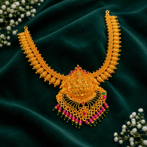 🥭Lakshmi  Mavinkai Necklace -23.430GM