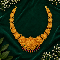 🦅 Gandaberunda Temple Necklace -14.930GM