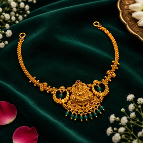 🪷 Shreemaragatha Necklace - 9.120GM