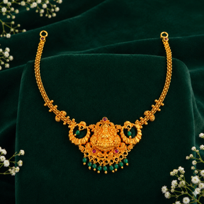🪷 Shreemaragatha Necklace - 9.120GM