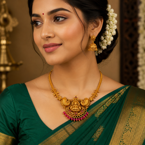 🦚 Shreemayura Necklace - 11.339GM