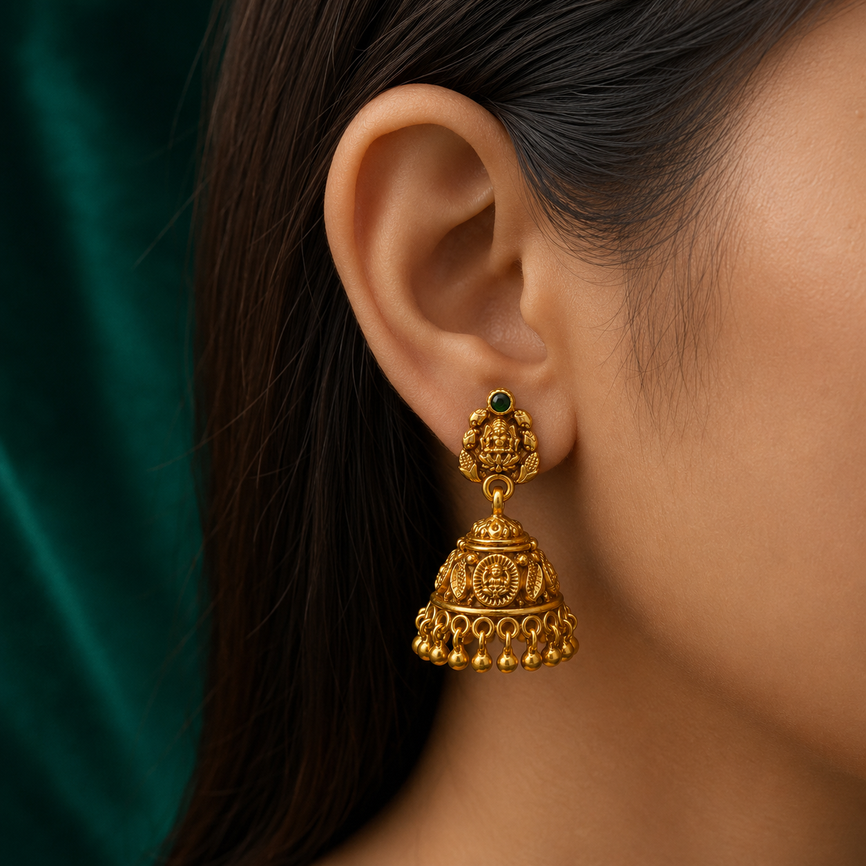 🪷 Shreepadma Jhumkas -11.084GM