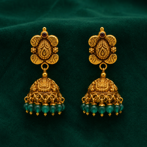 🌿 Pallavaratna Jhumkas -8.670GM