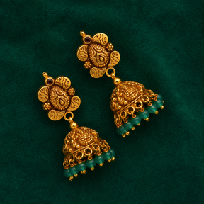 🌿 Pallavaratna Jhumkas -8.670GM