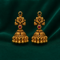 🌺 Pushparatna Jhumkas -10.900GM