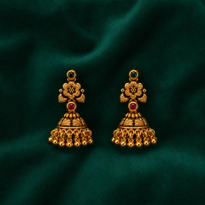 🌺 Pushparatna Jhumkas -10.900GM
