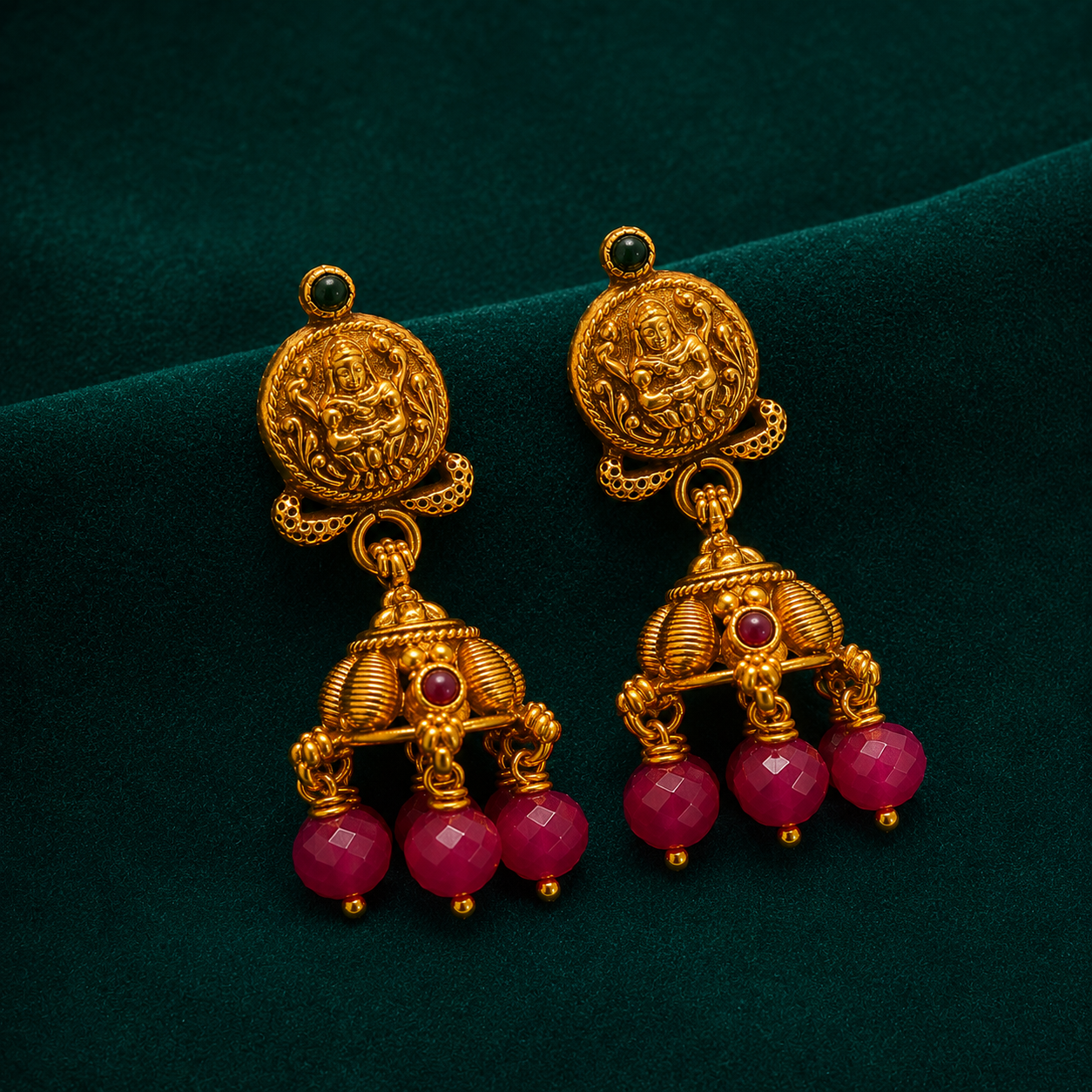 🪷 Shreemani Jhumkas -17.520GM