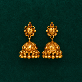👑 Ratnakumbha Jhumkas -11.170GM