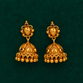 👑 Ratnakumbha Jhumkas -11.170GM