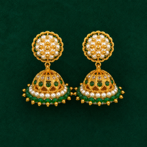 💚 Muthumayuri Jhumkas -20.170GM