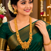 🪷 Mayura Lakshmi Rajavaibhava Long Hara - 48.800GM