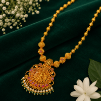 🪷 Gundu Lakshmi Mayura Necklace ✨ 22.770GM