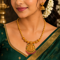 🪷 Gundu Lakshmi Prabhavali Necklace ✨ - 21.190GM
