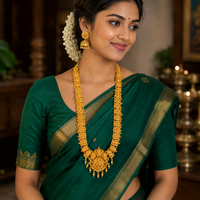 🪷 Lakshmi Rajamudra Long Hara - 45.980GM