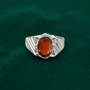 ✨ Amber Solitaire Ring - 3.450 GM