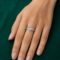 ✨ Heart Spark Ring - 2.790 GM