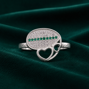 ✨ Emerald Heart Ring - 3.060 GM