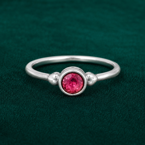 ✨ Ruby Solitaire Ring - 2.140 GM
