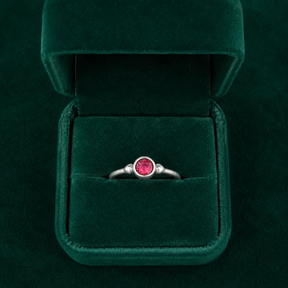✨ Ruby Solitaire Ring - 2.140 GM