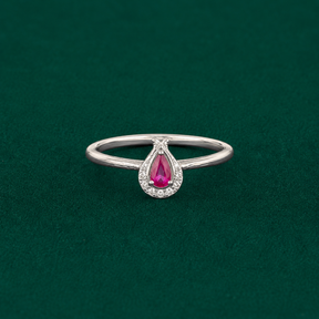 ✨ Ruby Teardrop Ring - 1.750 GM