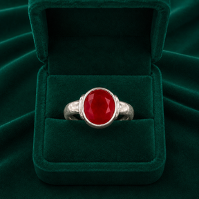 ❤️ Ruby Solitaire Ring - 2.470 GM