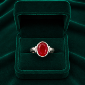 ❤️ Ruby Solitaire Ring - 2.470 GM