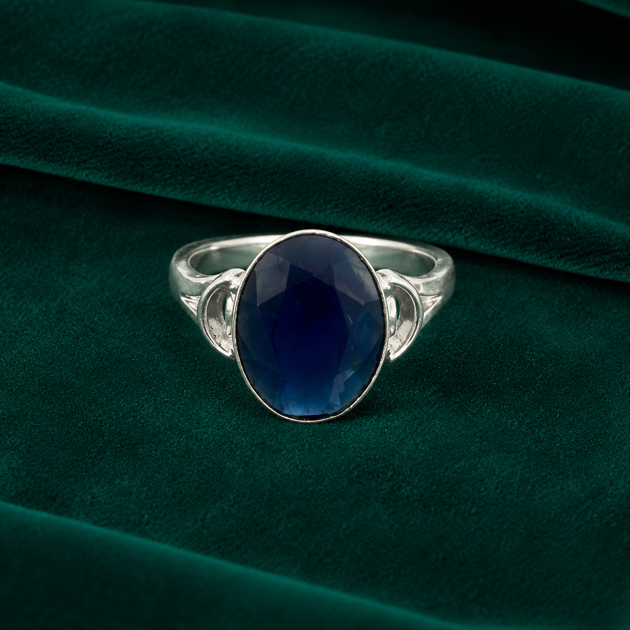 💙 Blue Sapphire Ring -3.930GM