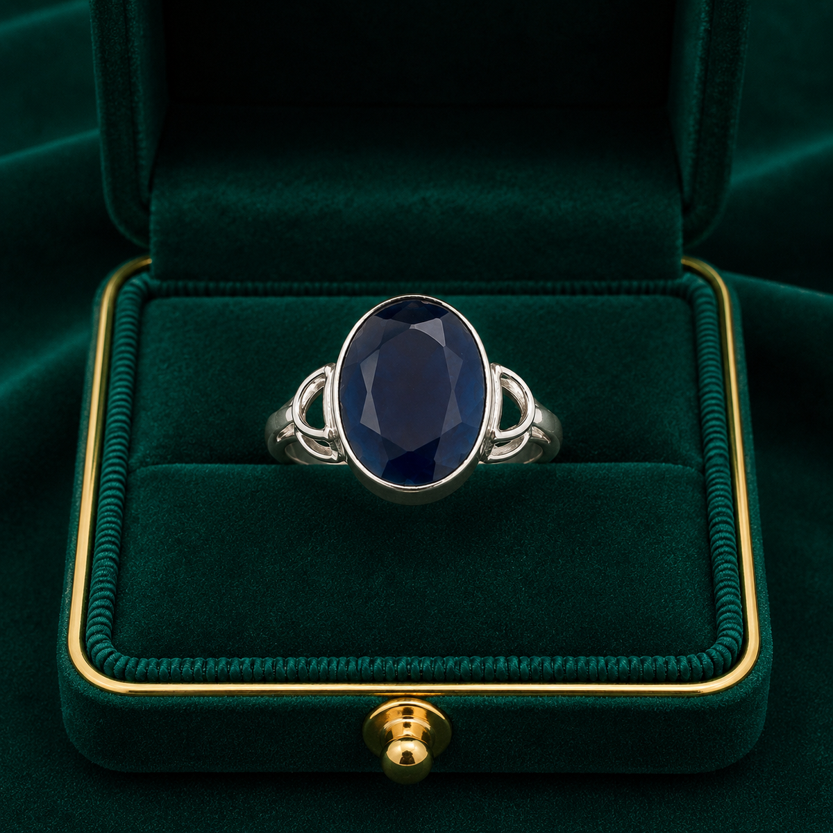 💙 Blue Sapphire Ring -3.930GM