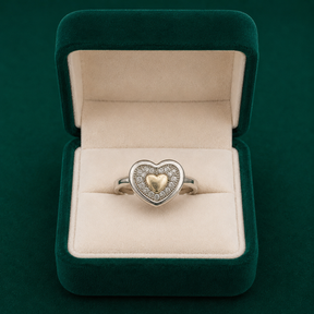 🤍 Heart Love Ring - 2.930