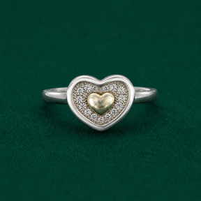 🤍 Heart Love Ring - 2.930