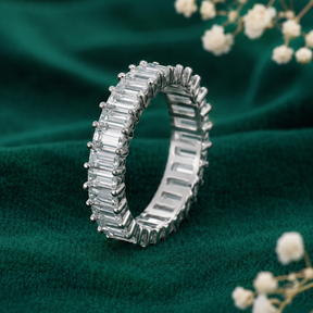 💎 Baguette Eternity Ring - 3.850 GM