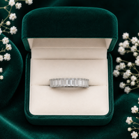 💎 Baguette Eternity Ring - 3.850 GM