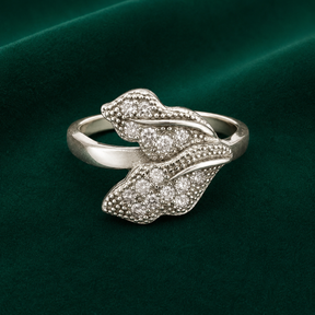 🍃 Leaf Diamond Ring  - 2.400 GM
