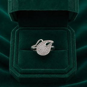 🍃 Paisley Diamond Ring - 2.780 GM