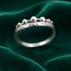 ✨ Beaded Band Ring - 1.260 GM