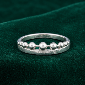 ✨ Beaded Band Ring - 1.260 GM