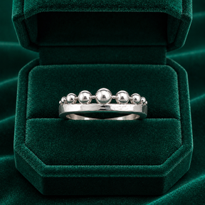 ✨ Beaded Band Ring - 1.260 GM